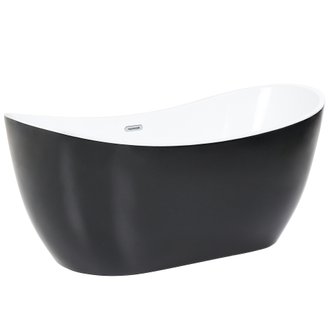 ANTIGUA freestanding bathtub 170 x 77 cm Black [4]