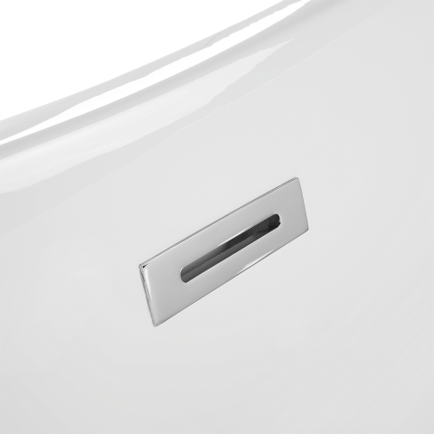 Freestanding bathtub ANTIGUA 180 x 78 cm White [7]