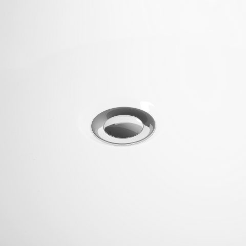 Freestanding bathtub BAYLEY 170 x 77 cm White [9]