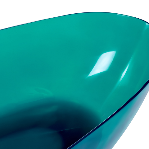 BLANCARENA freestanding bathtub 170 x 78 cm Greenish blue [7]