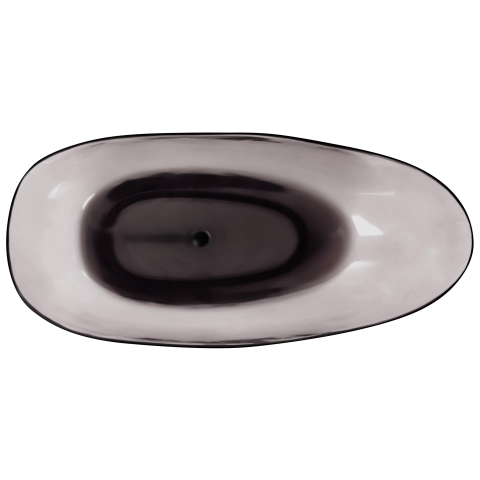 Freestanding bathtub BLANCARENA 170 x 78 cm Black [6]