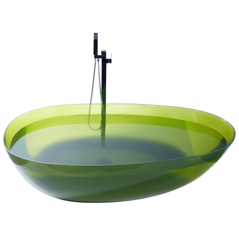 Freestanding bathtub BLANCARENA 170 x 78 cm Green [3]