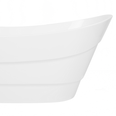 Freestanding bathtub BUENAVISTA 170 x 73 cm White [4]