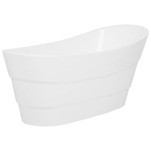 Freestanding bathtub BUENAVISTA 170 x 73 cm White [3]