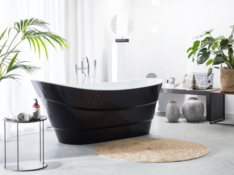 Cazi de baie - Freestanding bathtub BUENAVISTA 170 x 73 cm Black