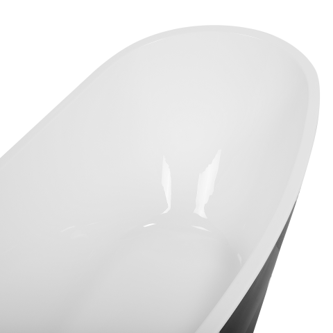 Bathtub freestanding BUENAVISTA 170 x 73 cm Black [5]