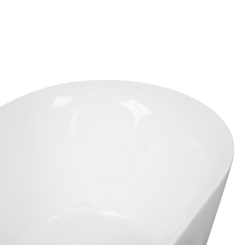 Freestanding bathtub CARRERA 170 x 80 cm White [6]