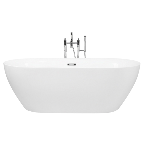 Freestanding bathtub CARRERA 170 x 80 cm White [1]