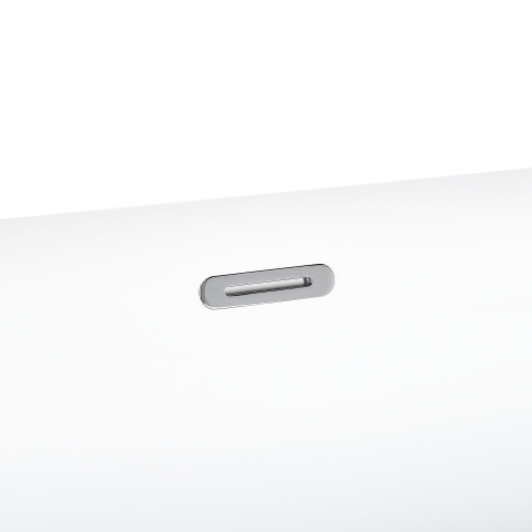 Freestanding bathtub CARRERA 180 x 80 cm White [9]