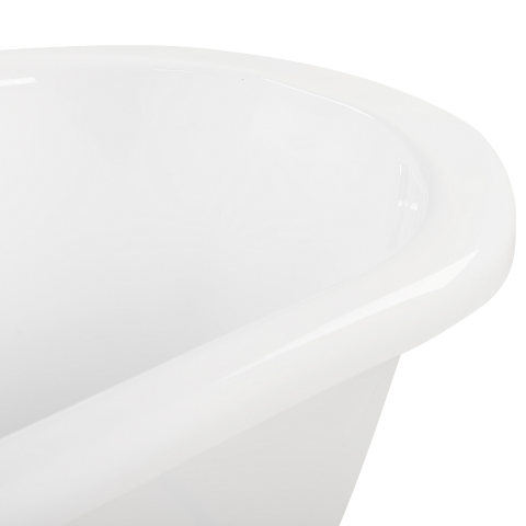 CAYMAN freestanding bathtub 153 x 77 cm White [10]