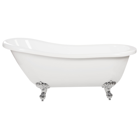 Freestanding bathtub CAYMAN 170 x 76 cm White [8]