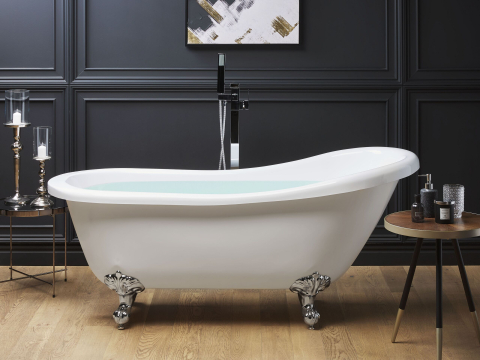 Black Friday - Freestanding bathtub CAYMAN 170 x 76 cm White