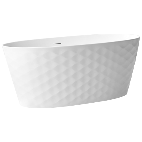CHUBUT freestanding bathtub 150 x 75 cm White [3]