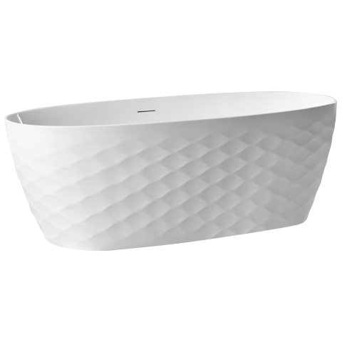 Freestanding bathtub CHUBUT 170 x 80 cm White [3]