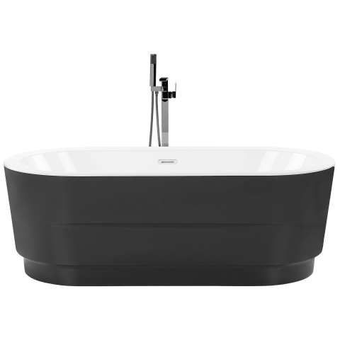 Freestanding bathtub EMPRESA 170 x 80 cm Black [1]