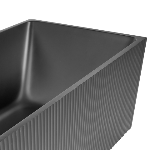 Cadă freestanding GOCTA 170 x 80 cm Negru [9]