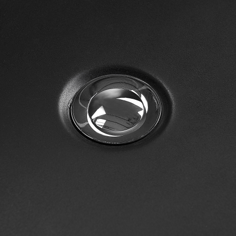 Freestanding bathtub GUIANA 173 x 82 cm Black [9]