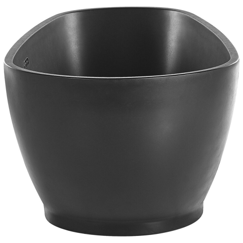 Freestanding bathtub GUIANA 173 x 82 cm Black [5]