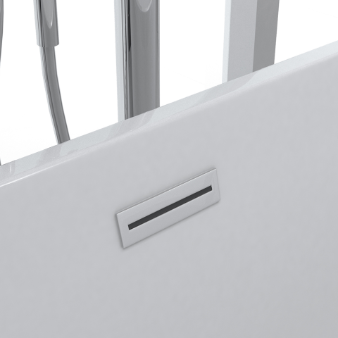 HAVANA freestanding bathtub 160 x 80 cm White [4]