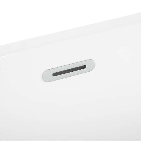 Freestanding bathtub HAVANA 170 x 73 cm Black/White [7]