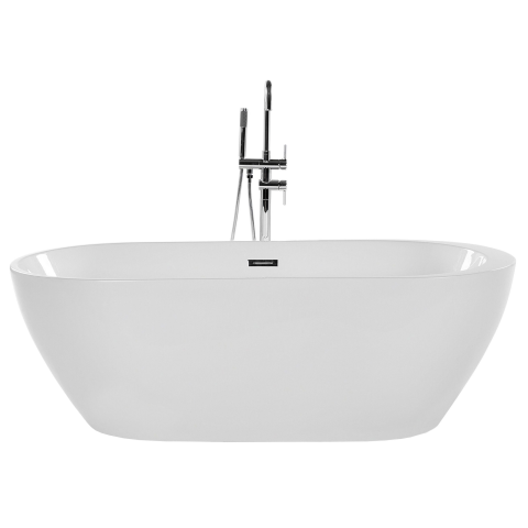 Freestanding bathtub NEVIS 160 x 75 cm White [1]