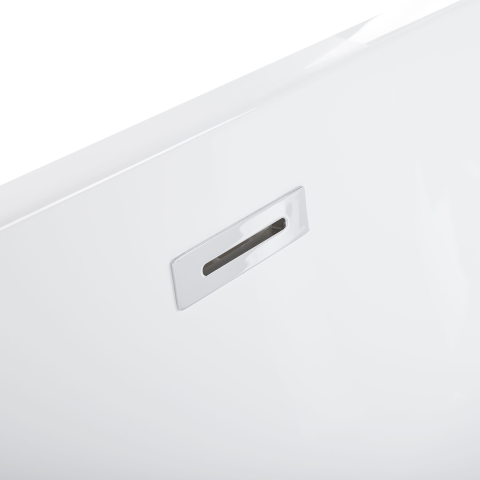 Cadă freestanding NEVIS 160 x 75 cm Negru [6]