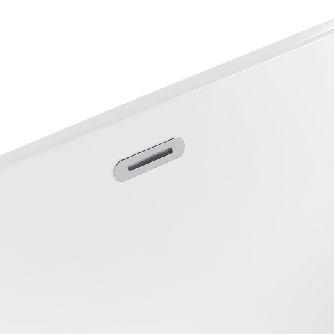 Freestanding bathtub NEVIS 160 x 75 cm Red [8]