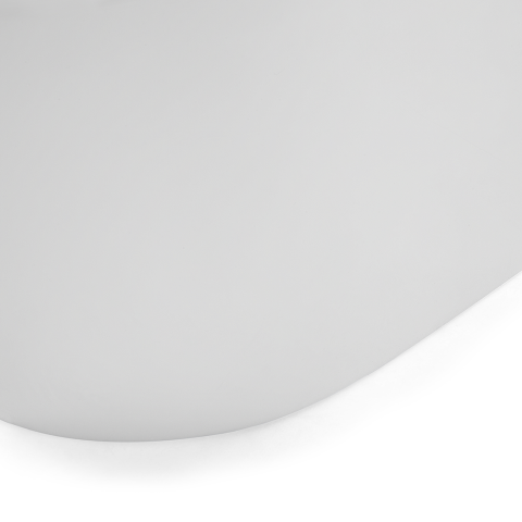 Cadă freestanding NEVIS 170 x 80 cm Alb [9]