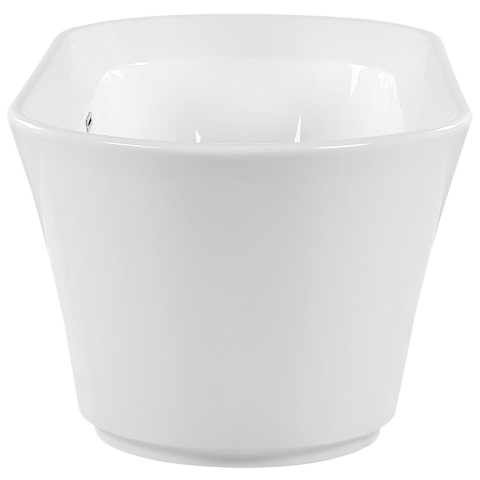 Freestanding bathtub OVALLE 170 x 80 cm White [4]