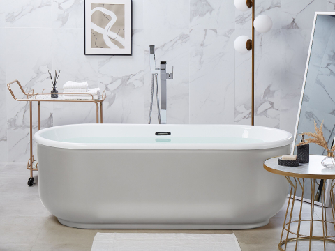 Cazi de baie - Freestanding bathtub PINEL 170 x 80 cm Silver