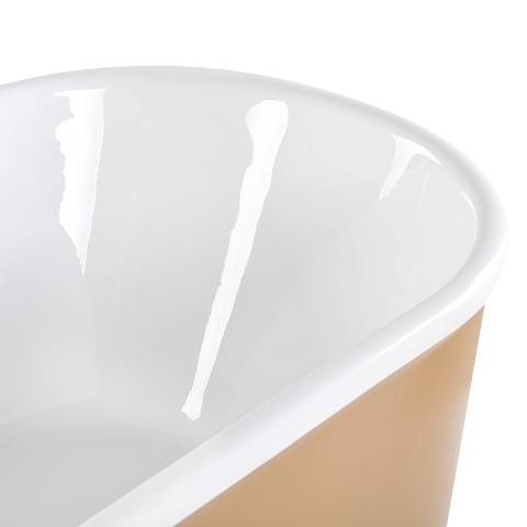 Cadă freestanding PINEL 170 x 80 cm Auriu [7]