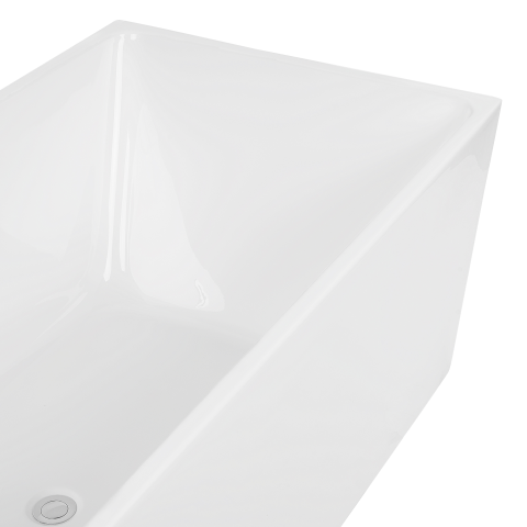 Freestanding bathtub RIOS 170 x 80 cm White [5]