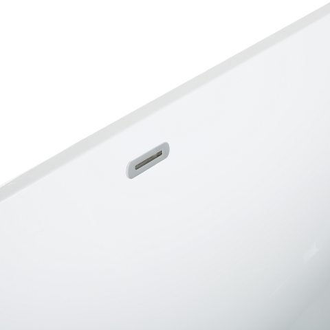 Freestanding bathtub RIOS 170 x 80 cm Red [9]