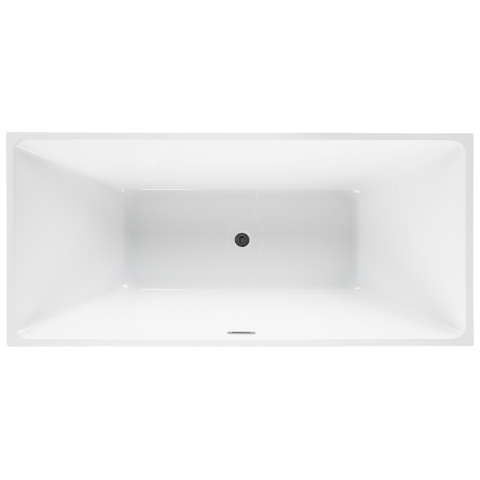 Freestanding bathtub RIOS 170 x 80 cm Red [5]