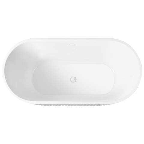 SERENA freestanding bathtub 170 x 80 cm White [7]