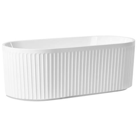 SERENA freestanding bathtub 170 x 80 cm White [6]