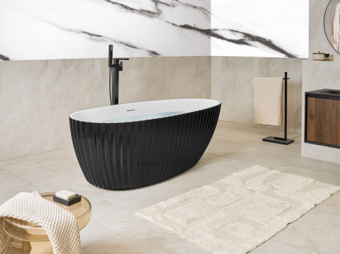 Black Friday - Freestanding bathtub TEFE 170 x 78 cm Black