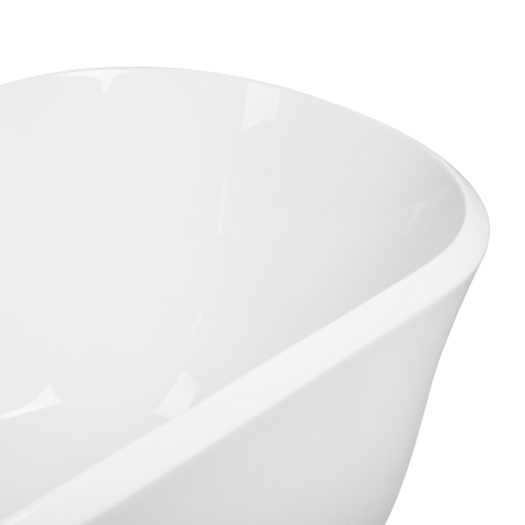 TESORO freestanding bathtub 170 x 77 cm White [6]