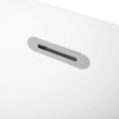 TESORO freestanding bathtub 170 x 77 cm White [8]