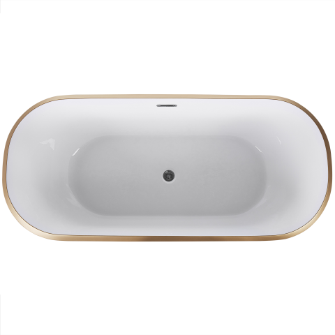 Cadă freestanding TESORO 170 x 77 cm Auriu [6]