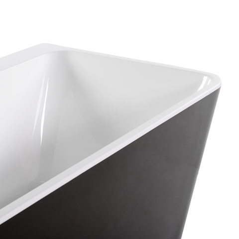 Cadă HASSEL 170 x 80 cm Negru [7]