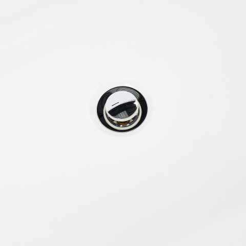 Cadă pe colț GOCTA Stânga 169 x 80 cm Alb [9]