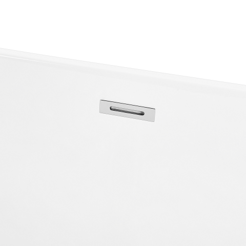 Cadă pe colț GOCTA Stânga 169 x 80 cm Alb [8]