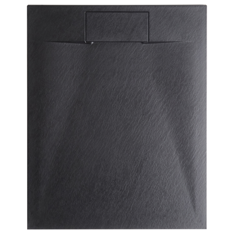 Cădiță de duș AZZURRO 80 x 120 x 3 cm Negru [1]
