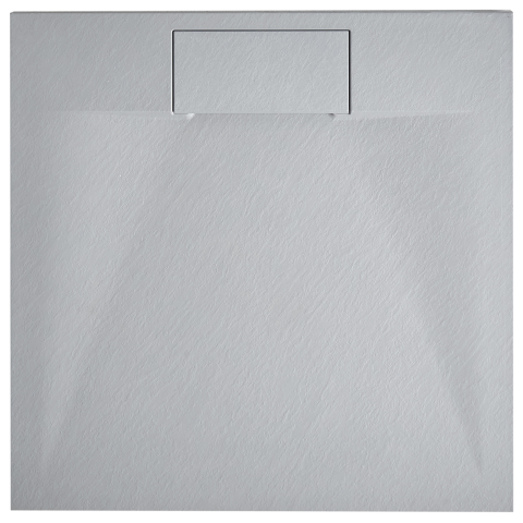 Cădiță de duș AZZURRO 80 x 80 x 3 cm Gri [1]