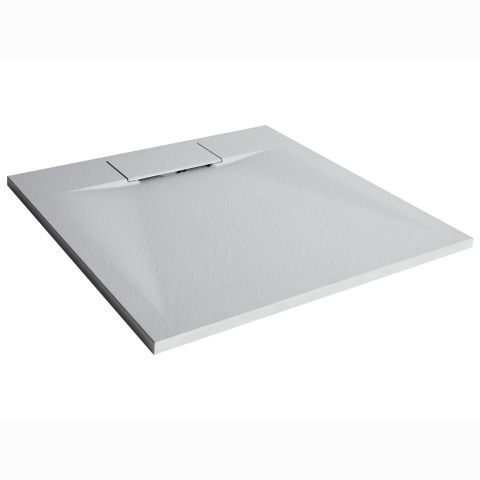 Cădiță de duș AZZURRO 90 x 90 x 3 cm Gri [3]