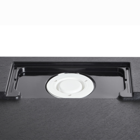 AZZURRO shower tray 90 x 90 x 3 cm Black [6]