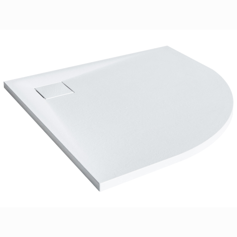 Shower tray PARON 80 x 80 x 3 cm White [3]