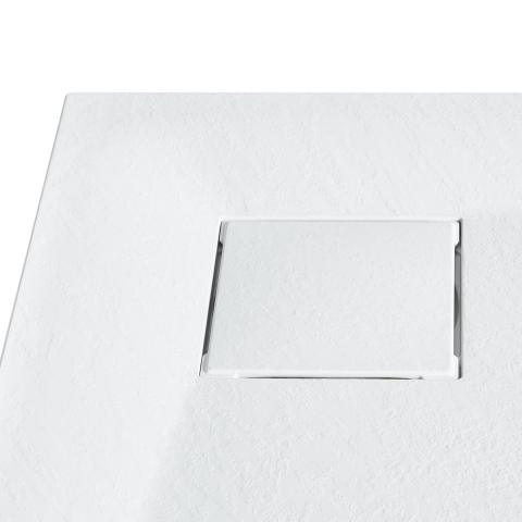 Shower tray PARON 80 x 80 x 3 cm White [5]