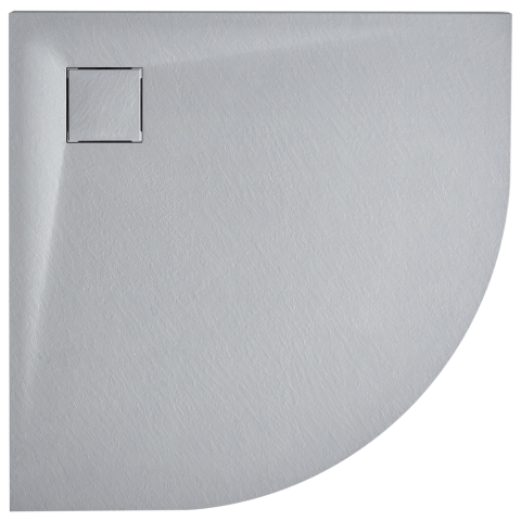 Shower tray PARON 80 x 80 x 3 cm Grey [1]